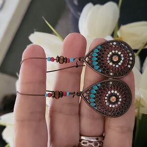 Stunning Western Indian style earrings